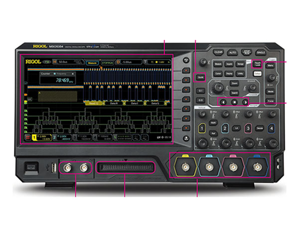 70MHz-350MHz数字示波器